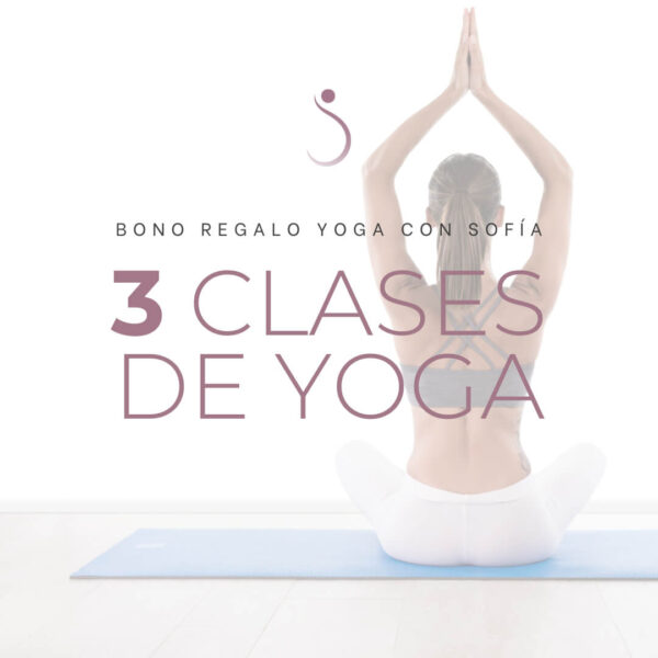 Bono Regalo 3 clases de yoga