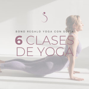 Bono Regalo 6 clases de yoga