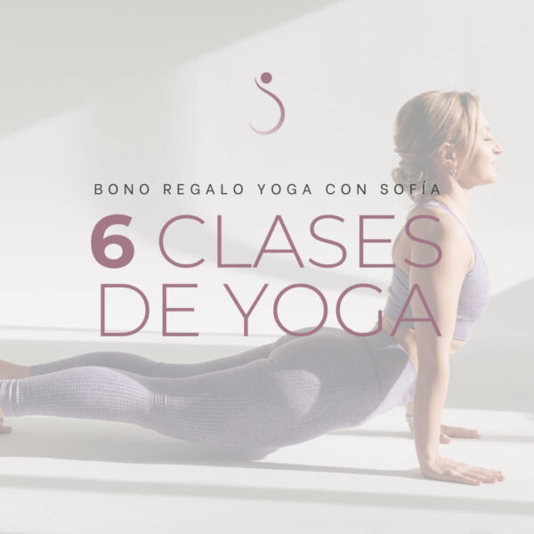 Bono Regalo 6 clases de yoga