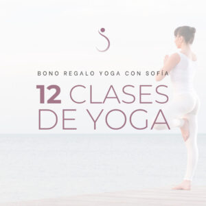 Bono Regalo 12 clases de yoga